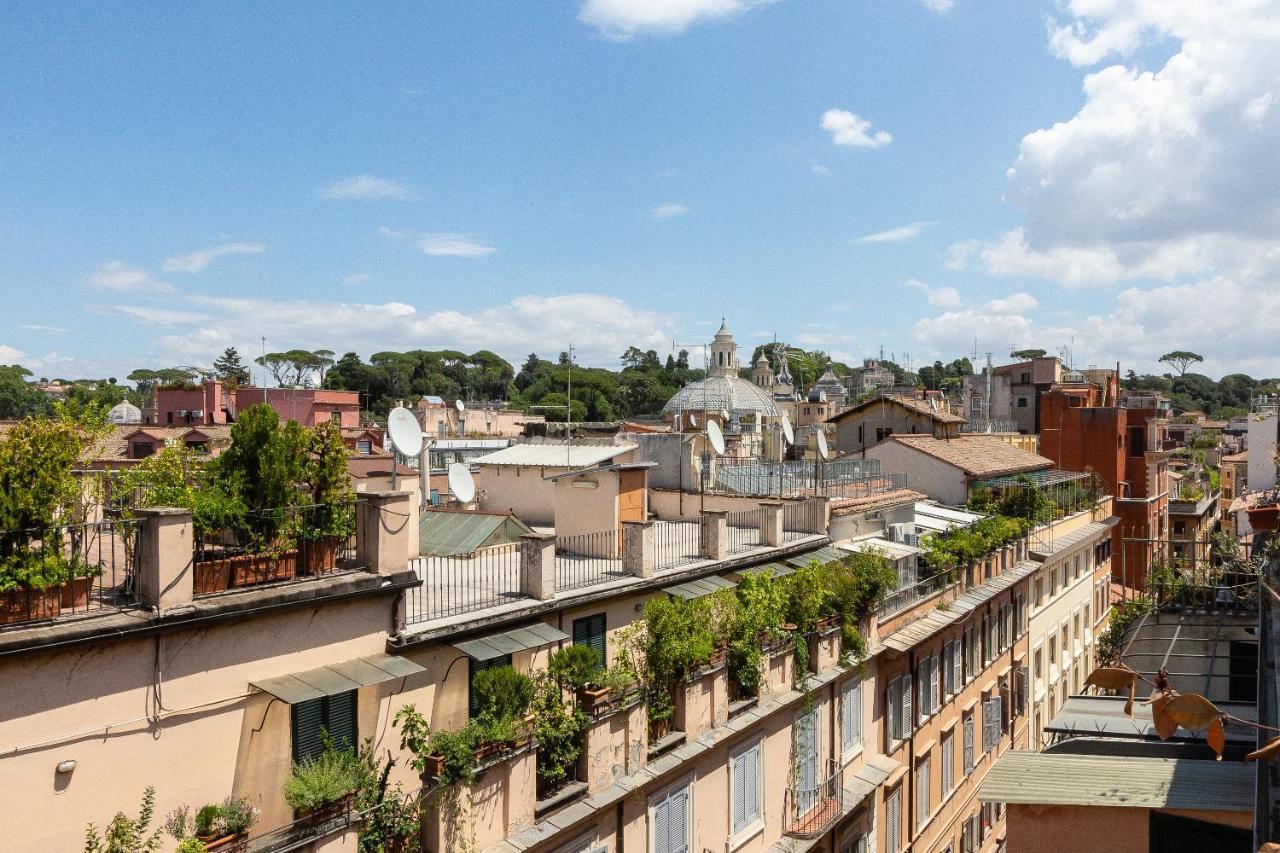 Lovely New Attic, Piazza Del Popolo! روما المظهر الخارجي الصورة